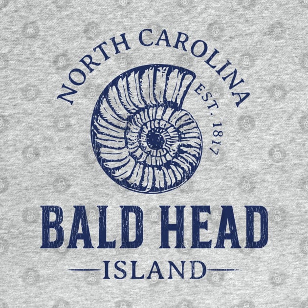 Bald Head Island, NC Summertime Vacationing Seashell by Contentarama